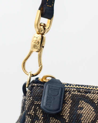 Christian Dior Monogram Trotter Saddle Bag